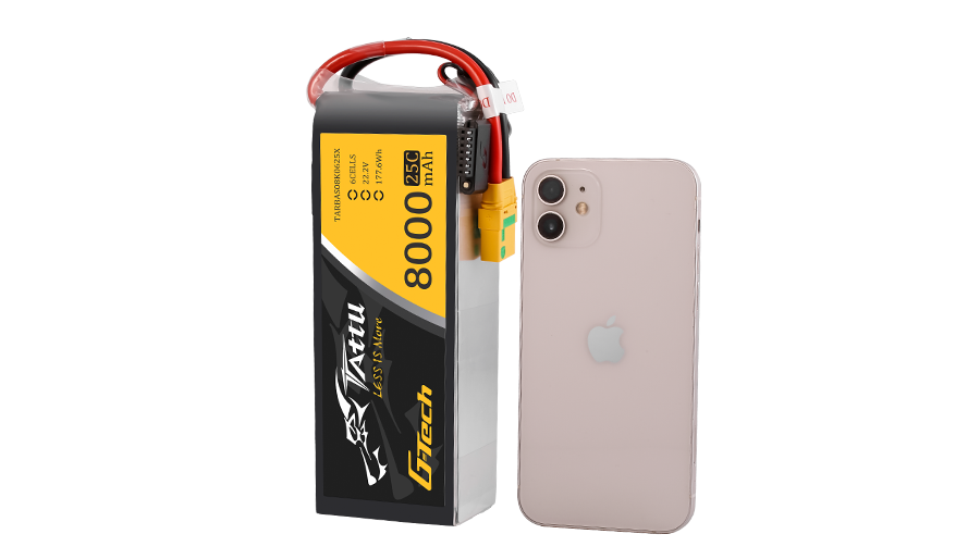 TATTU 8000mAh 25C 22.2V 6S