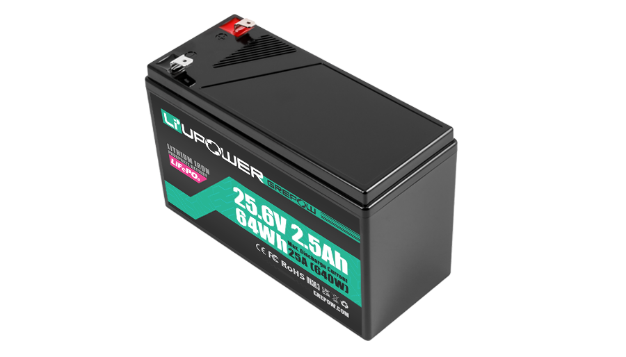 24V 2.5Ah 35C放電倍率Li+UPower系列UPS電源模塊化電池