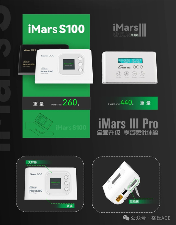 格氏iMars S100 (G-Tech)智能充電器 格氏iMars S100 (G-Tech)智能充電器