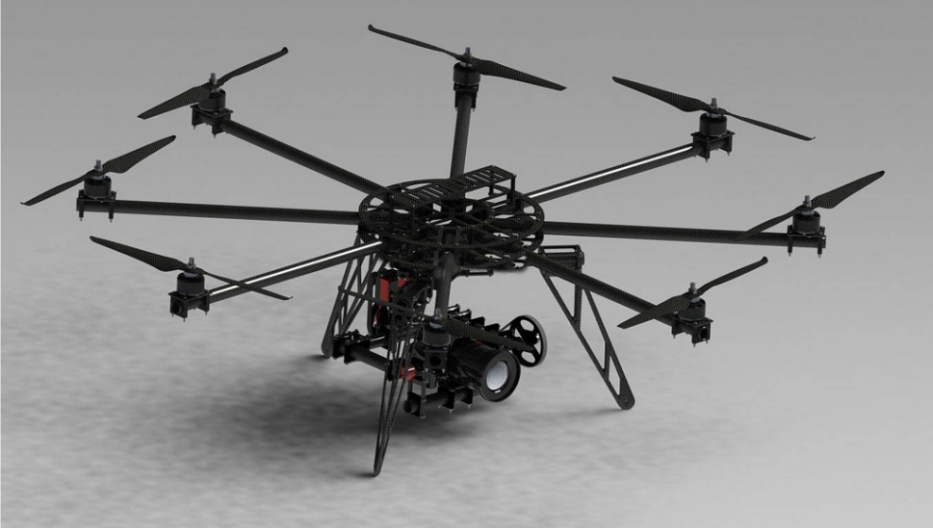 八旋翼無(wú)人機(jī) 八旋翼無(wú)人機(jī)